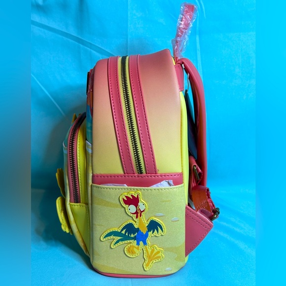Loungefly x Disney Moana Pua & Hei Hei Poseable Backpack main image 7